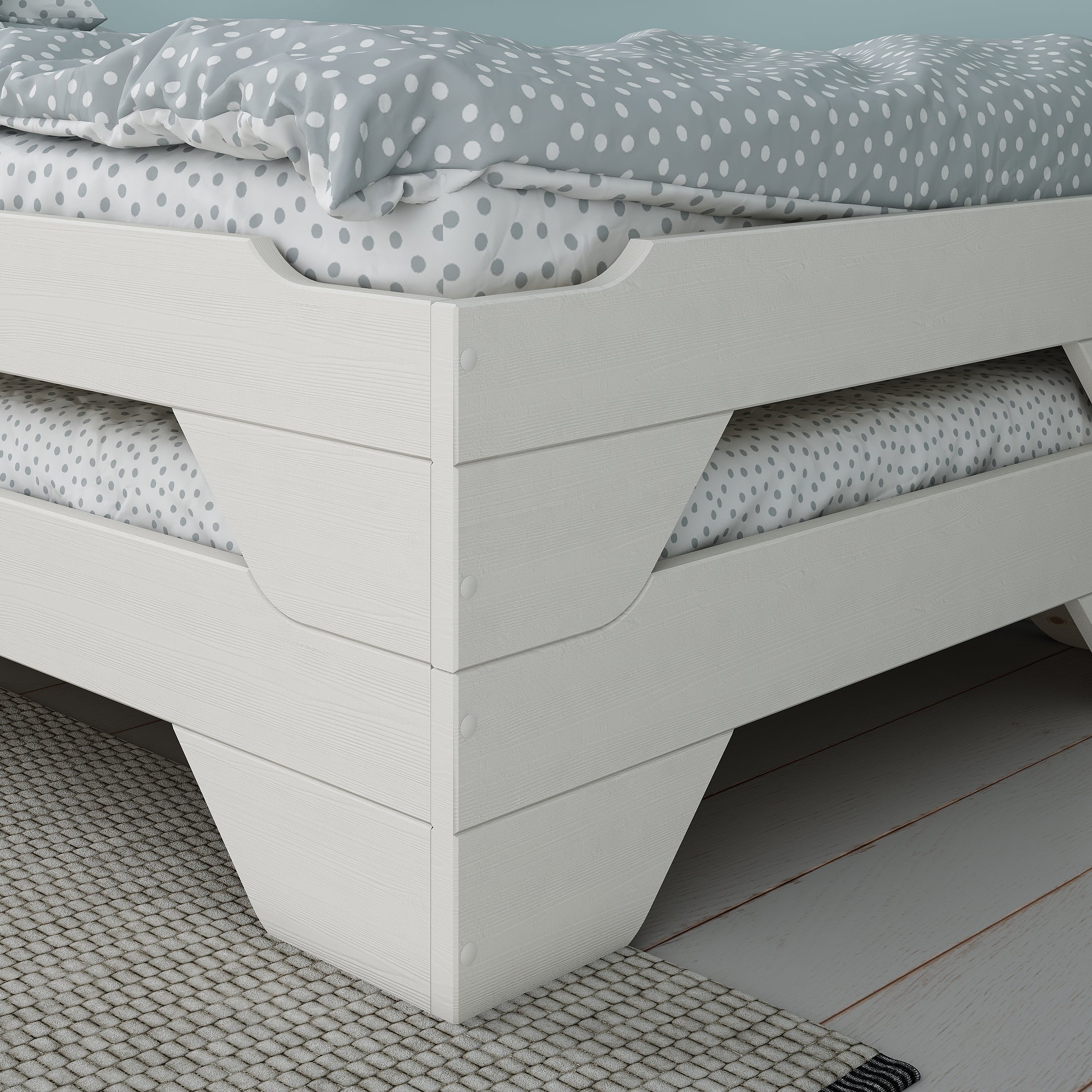 Chino Stack Bed Stack Stacking Bed Single Stackable Beds from Kids Avenue – Family Window