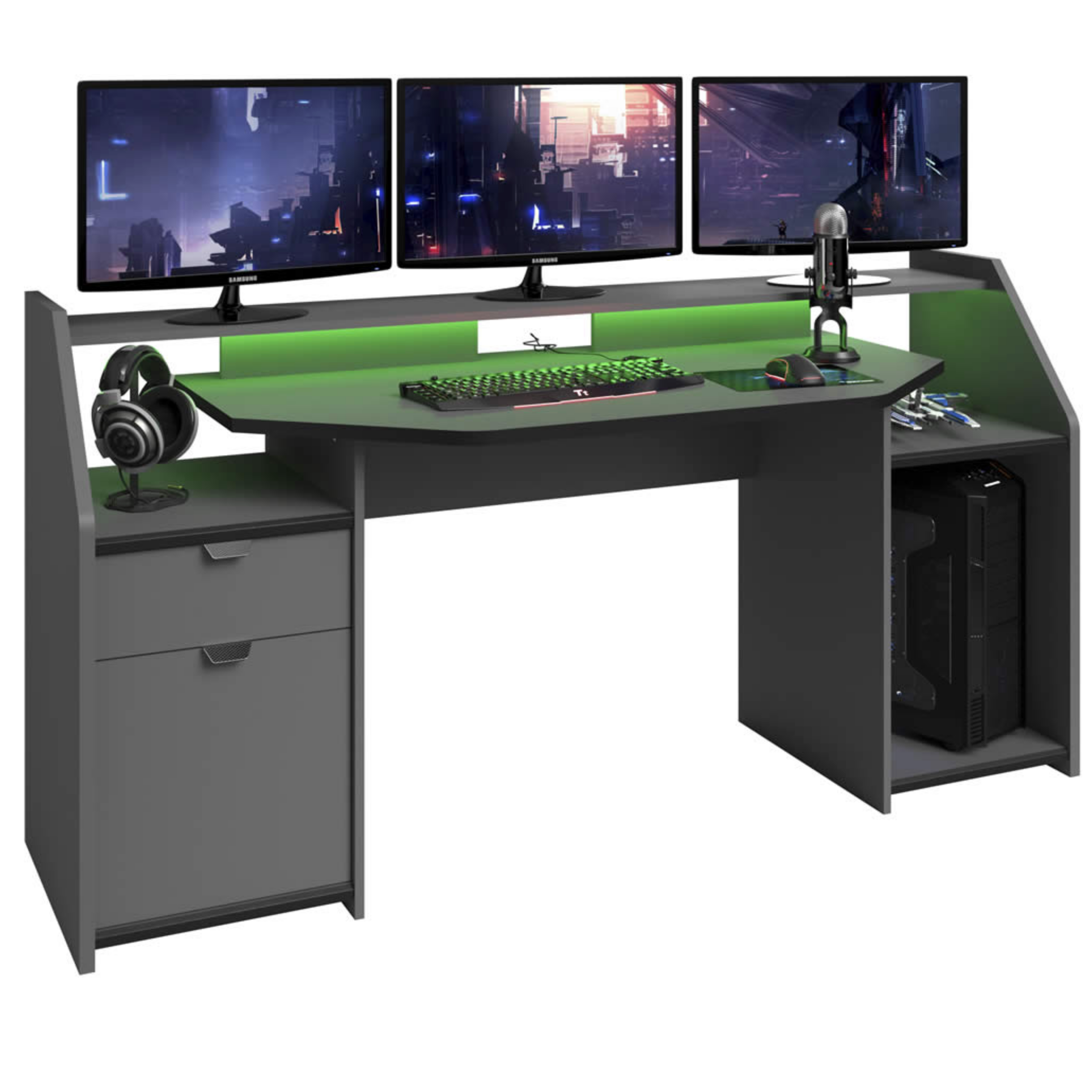 Mega console sales gaming desk